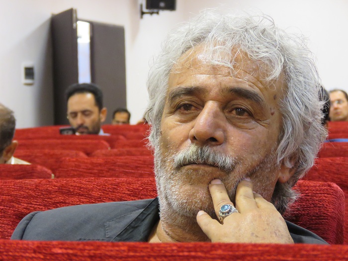 حضور استاد حسن زاده در نمایشگاه سنگ ایران
