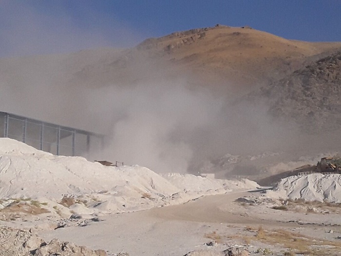 La caída de una piedra mató al trabajador de Bajgiran Chaharmahal y la mina Bakhtiari